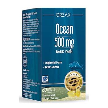 Orzax Ocean Omega 3 Plus 1200 Mg Saf Balık Yağı 50 Kapsül