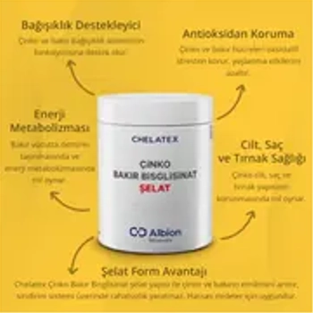 CHELATEX ��NKO BAKIR B�SGL�S�NAT �ELAT 60 KAPS�L