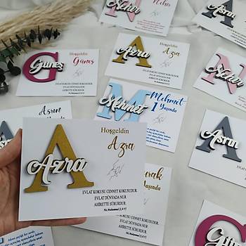 Harf Magnet Hediyelik