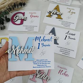 Harf Magnet Hediyelik