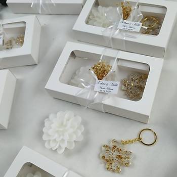 Lotus Mum & Epoksi Anahtarlk Hediyelik