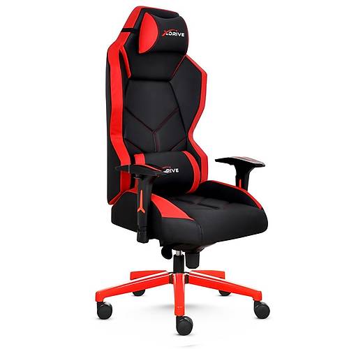 xDrive Kas�rga Profesyonel Oyuncu Koltu�u K�rm�z�/Siyah
