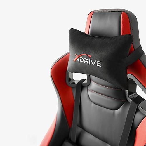 xDrive Akdeniz Profesyonel Oyuncu Koltuu Krmz/Siyah