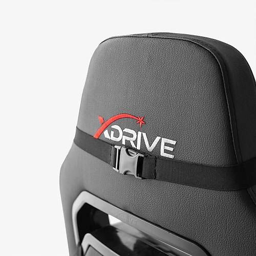 xDrive Gktrk Profesyonel Oyuncu Koltuu Kuma Gri/Siyah