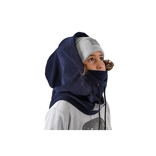 Erkek Çocuk Lacivert Polar Kar Maskesi
