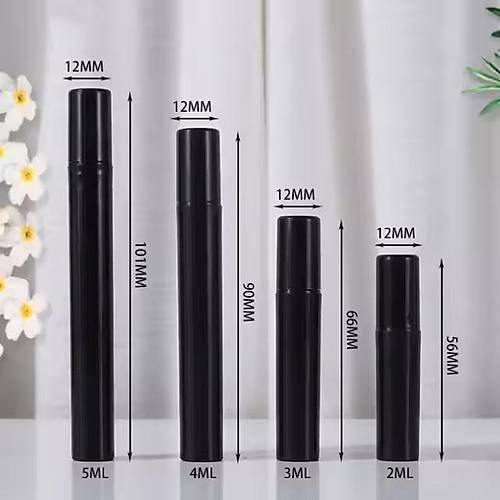 Seyahat Çanta Boy Siyah Boş Doldurabilir Parfüm Şişesi 1Adet