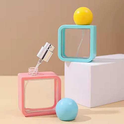 irin Doldurabilir 40ml PVC Parfm iesi Banyo Dekoru 1 Adet