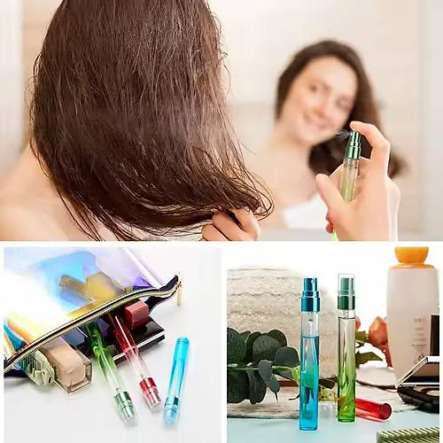 Seyahat Boy Yeniden Dolduralabilir 10ML Renkli Bo Parfm iesi 1 Adet