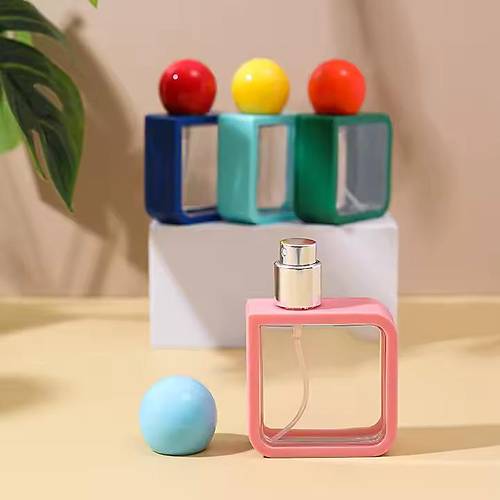 irin Doldurabilir 40ml PVC Parfm iesi Banyo Dekoru 1 Adet