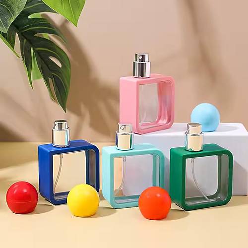 irin Doldurabilir 40ml PVC Parfm iesi Banyo Dekoru 1 Adet