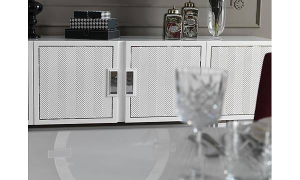 White Prizma Yemek Odas