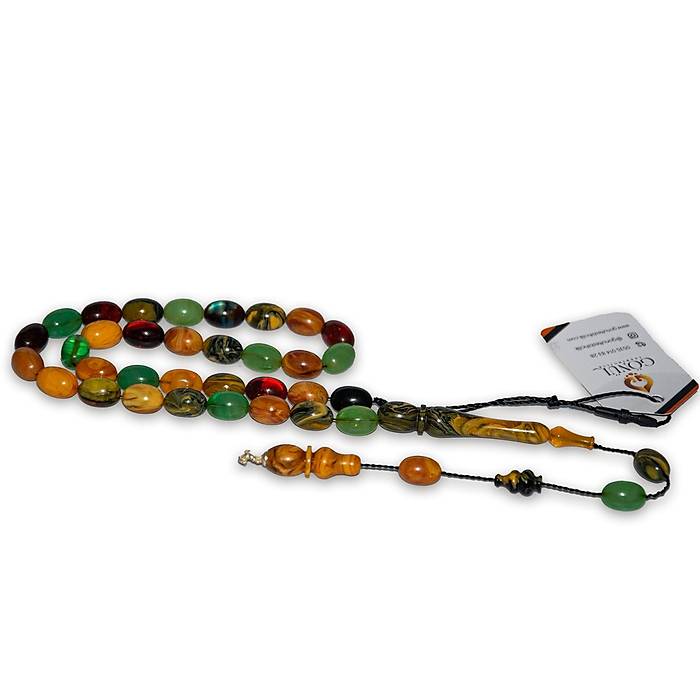 Mustafa Can Denek Colorist S�kma Kehribar Tesbih