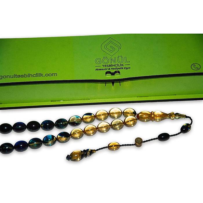 Nihat Ertu�rul Renk S�zmesi Ate� Kehribar Tesbih