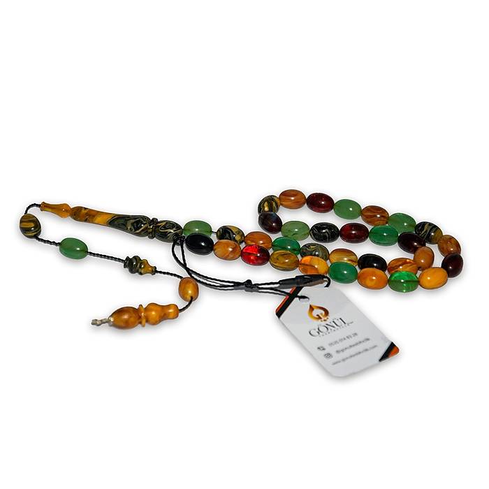 Mustafa Can Denek Colorist S�kma Kehribar Tesbih