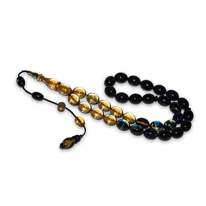 Nihat Ertu�rul Renk S�zmesi Ate� Kehribar Tesbih