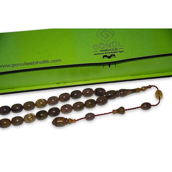 Fiberci Ahmet Ayk�r� Renk S�kma Kehribar Tesbih