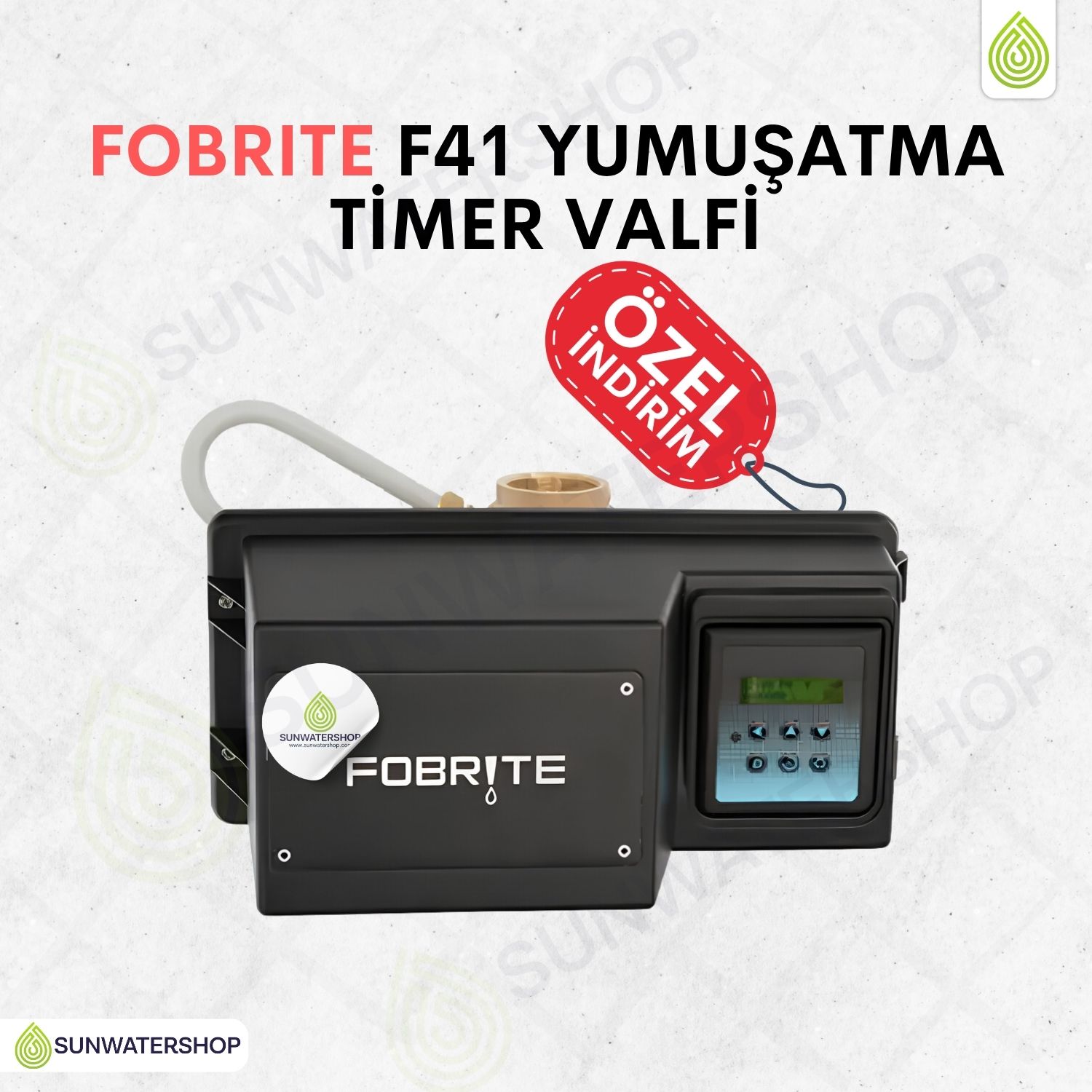 Fobrite F41 Yumuşatma Timer Valfi