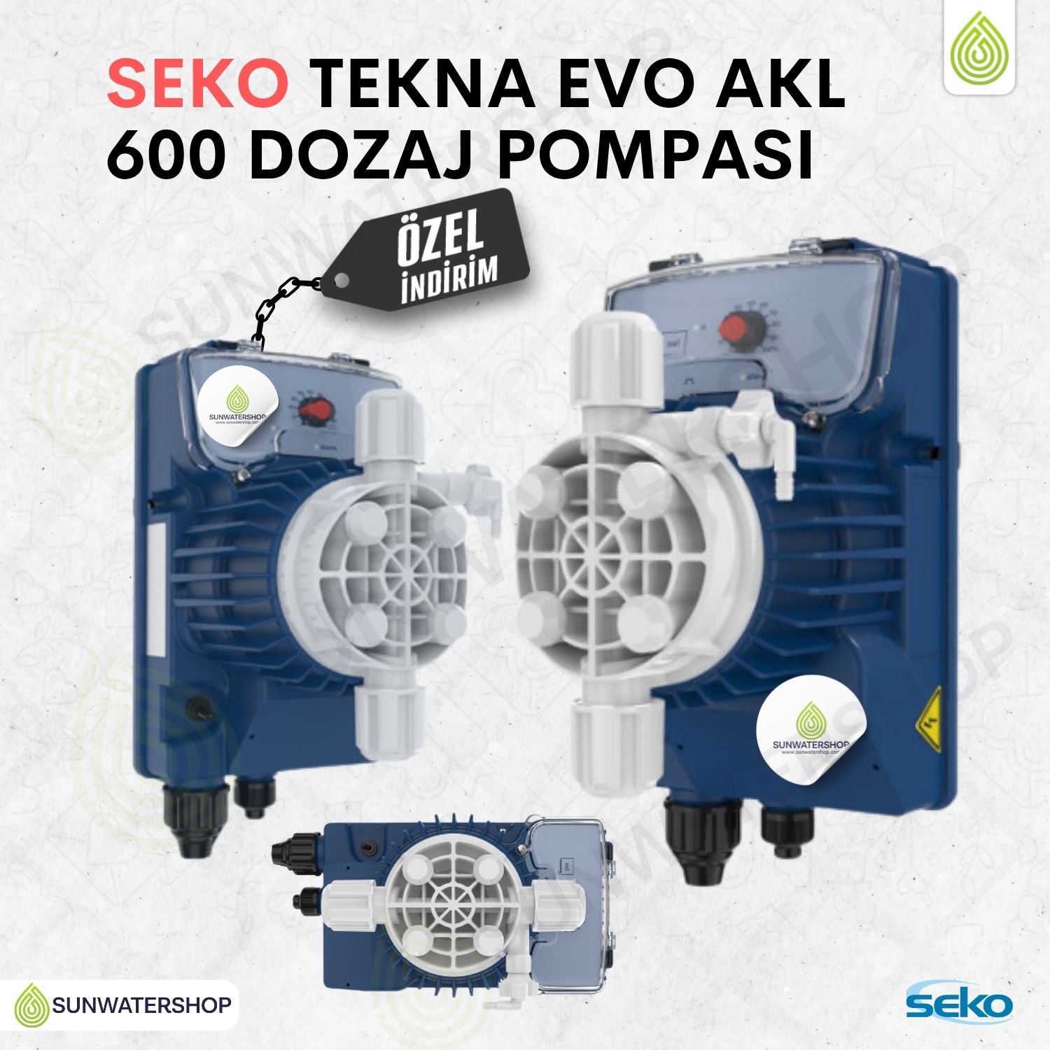 Seko Tekna Evo AKL 600 Dozaj Pompası