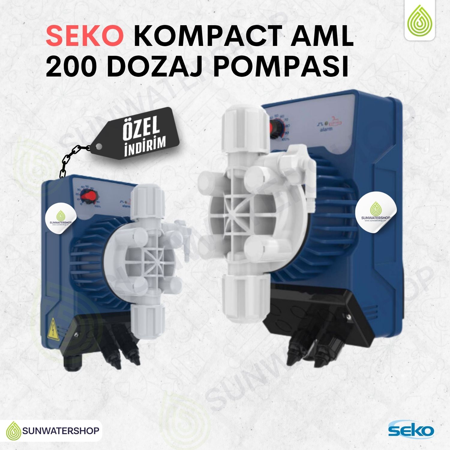 Seko Kompact  AML 200 Dozaj Pompası ( EPDM )