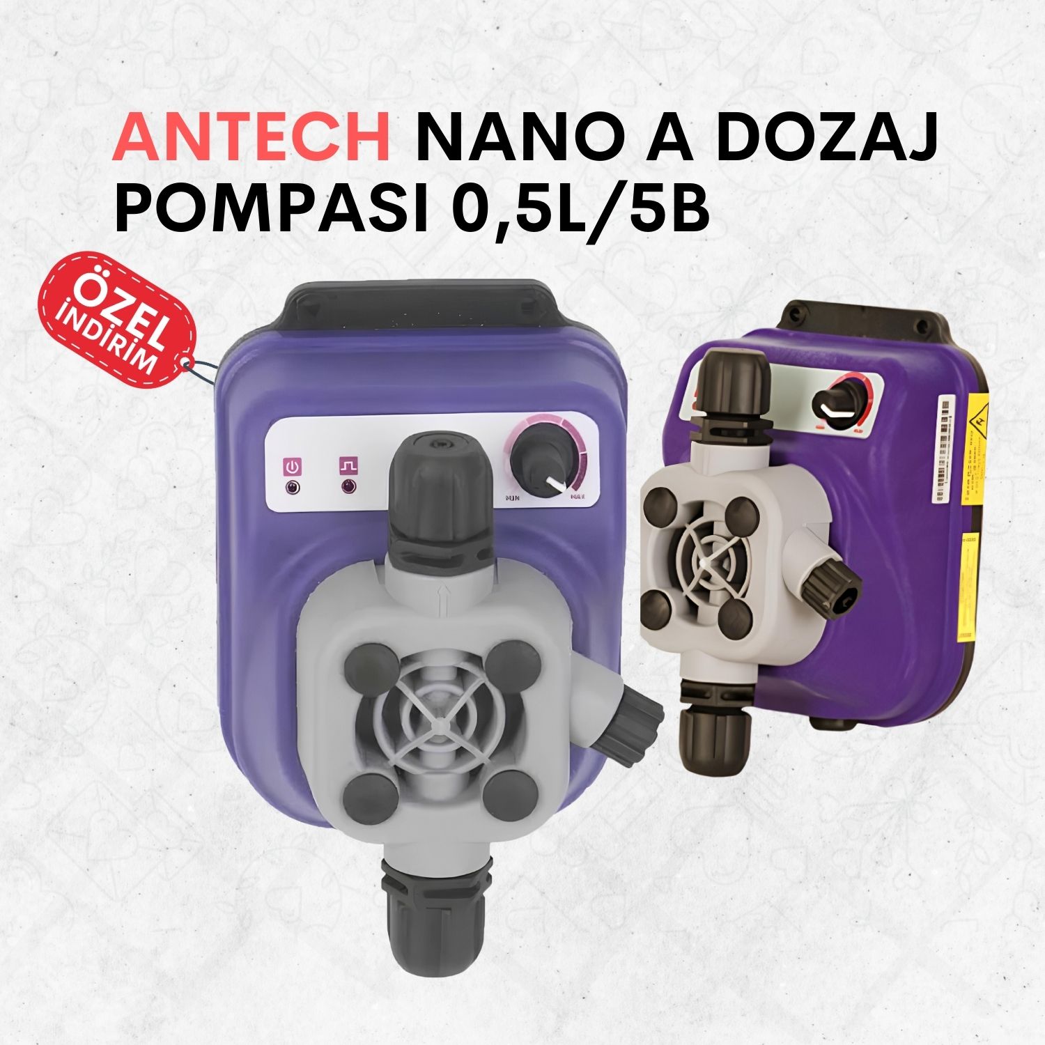 Antech Nano A Dozaj Pompası  0,5L/5B