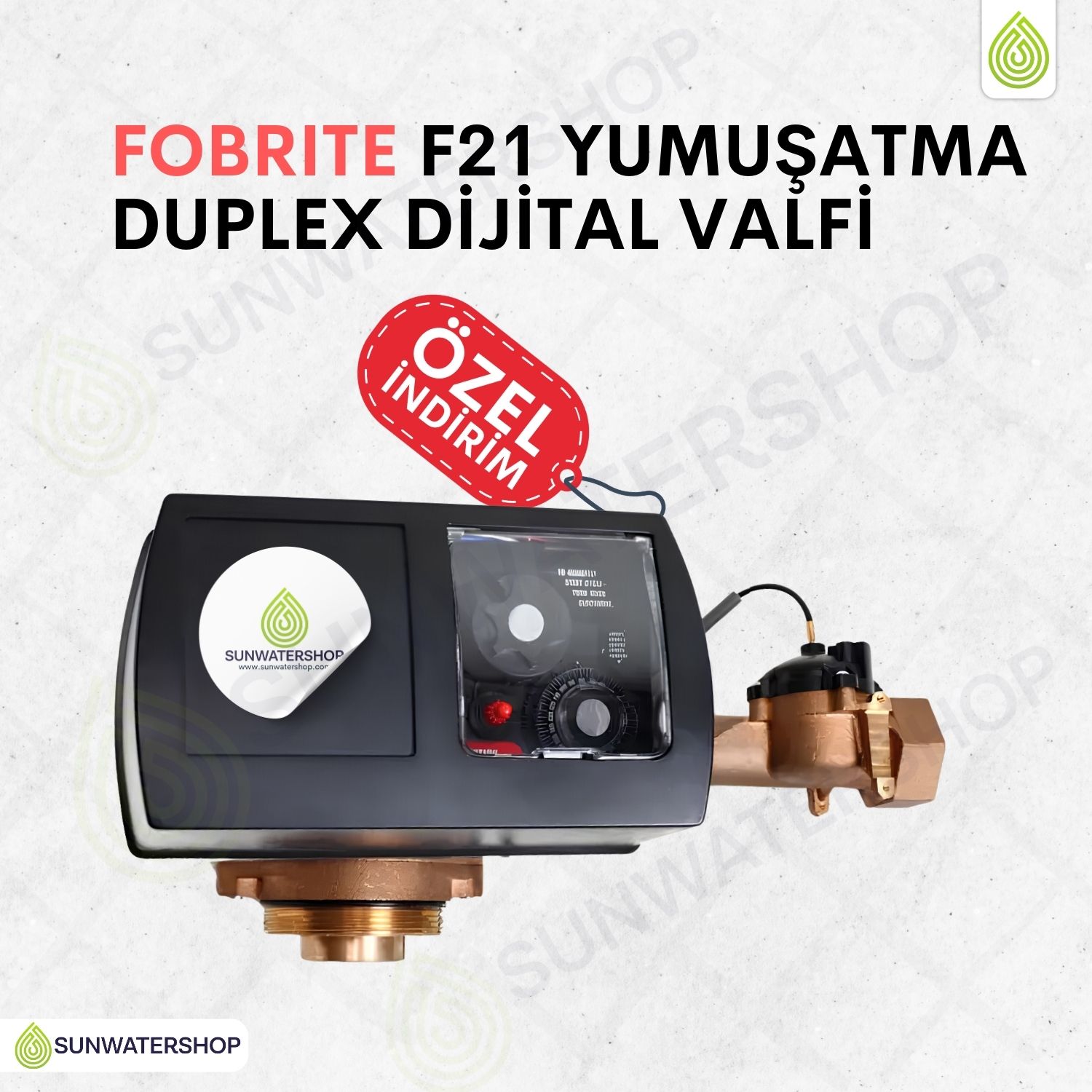 Fobrite F21 Yumuşatma Duplex Dijital Valfi