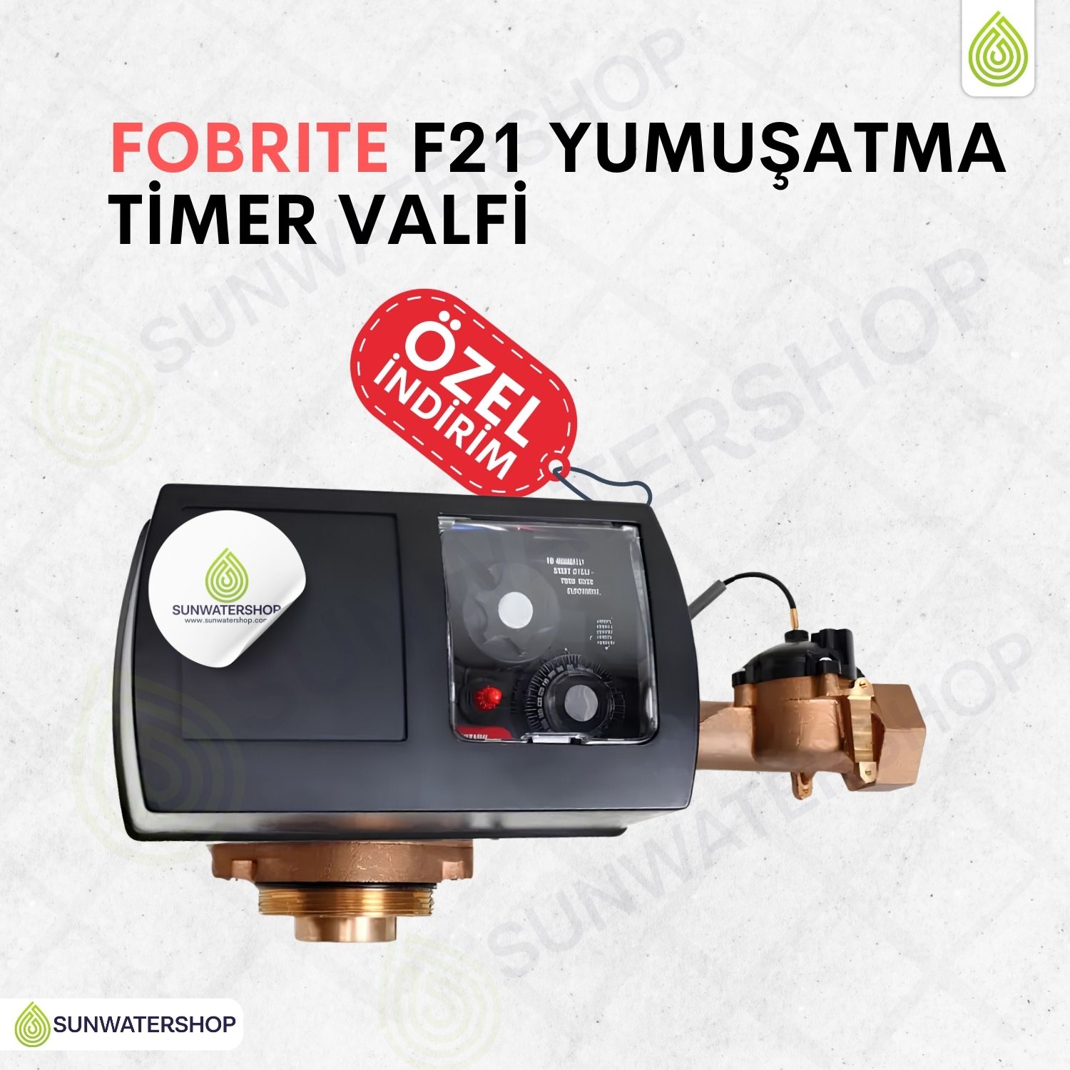 Fobrite F21 Yumuşatma Timer Valfi
