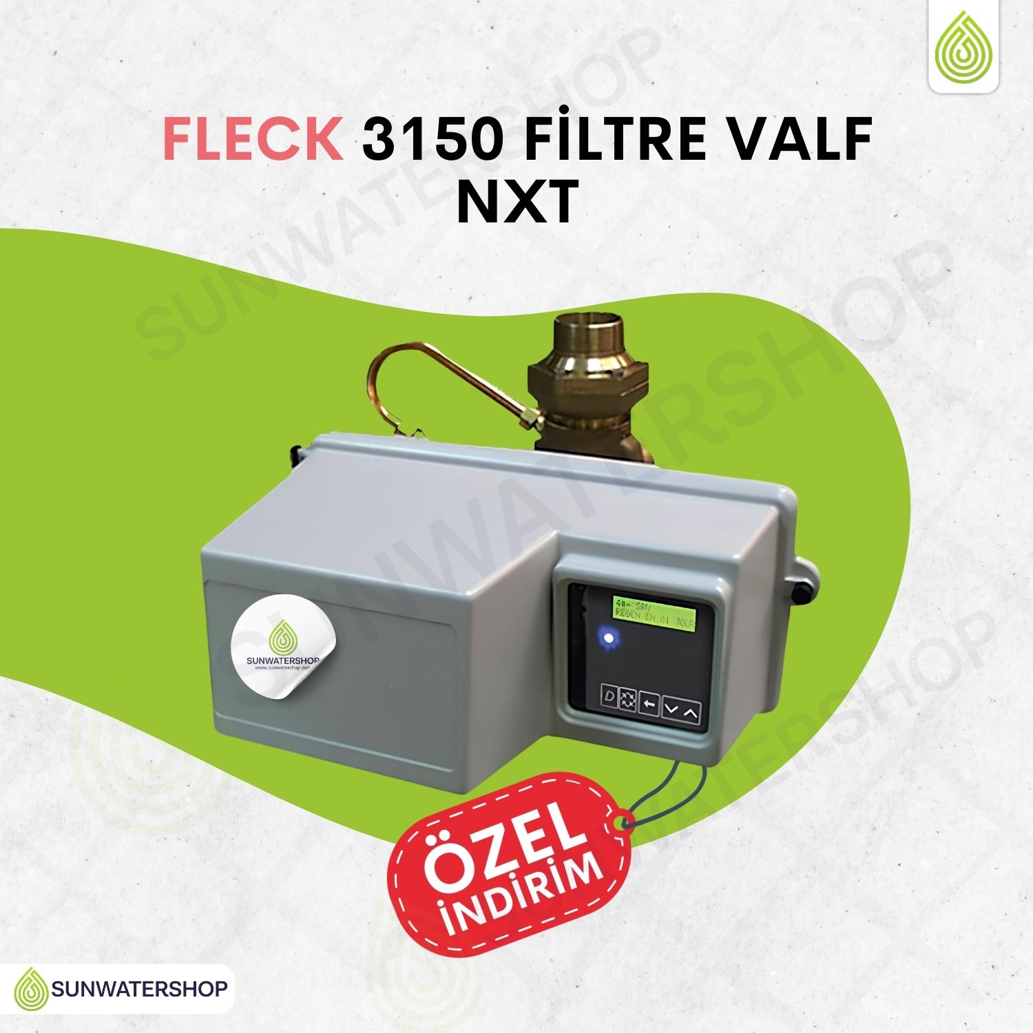 Fleck 3150 Filtre Valf NXT