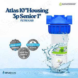 10� Housing  3p Senior 1'' Filtre Kab� Atlas