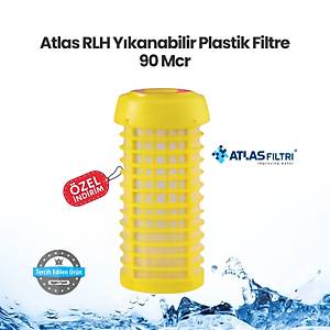 Atlas RLH Y�kanabilir Plastik Filtre 90 Mcr