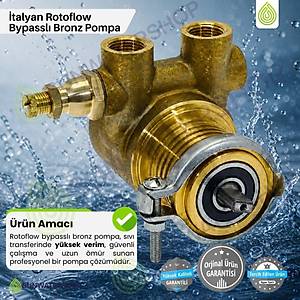 �talyan Rotoflow Bypassl� Bronz Pompa
