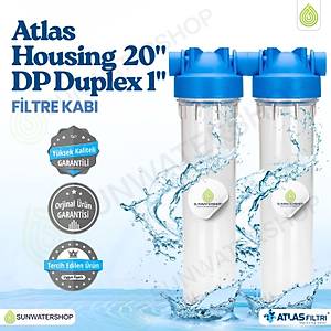 Atlas Housing 20� DP Duplex 1'' Filtre Kab�