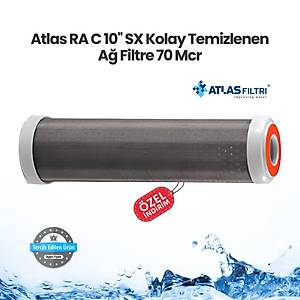 Atlas RA C 10'' SX Kolay Temizlenen A� Filtre  70 Mcr