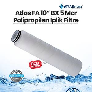 Atlas FA 10� BX 5 Mcr Polipropilen �plik Filtre