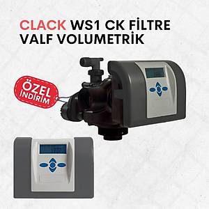 Clack WS1 CK Filtre Valf Volumetrik