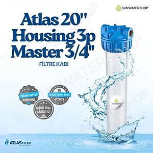 Atlas  20� Housing 3p Master 3/4'' Filtre Kab�