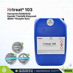 Konsantre �nhibit�rl� E�anj�r Temizlik Kimyasal� (Bak�r Y�zeyler ��in)