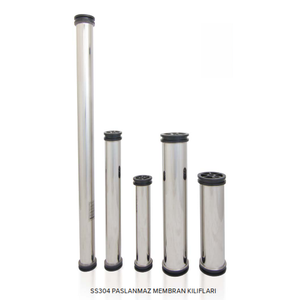 SS304 Paslanmaz 4040 Endport 1 Element Membran K�l�f� 300 PSI