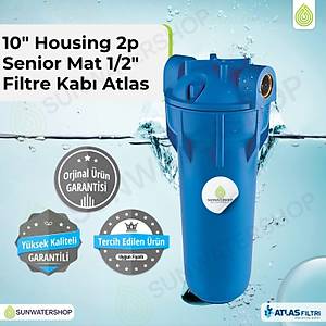 10� Housing 2p Senior Mat 1/2� Filtre Kab� Atlas