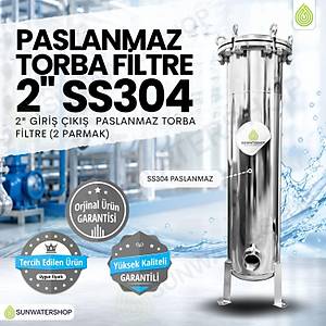 Paslanmaz Torba Filtre 2'' DN50 SS304
