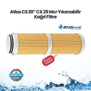 Atlas CS 20� CX 25 Mcr Y�kanabilir Ka��t Filtre