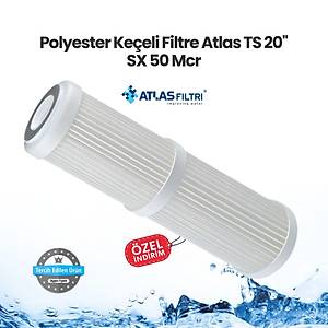 Polyester Ke�eli Filtre Atlas TS 20'' SX 50 Mcr