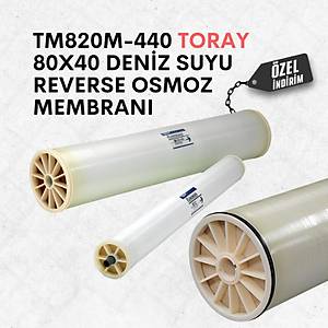 Toray TM820M 440  8040 Deniz Suyu Reverse Osmoz  Membran�
