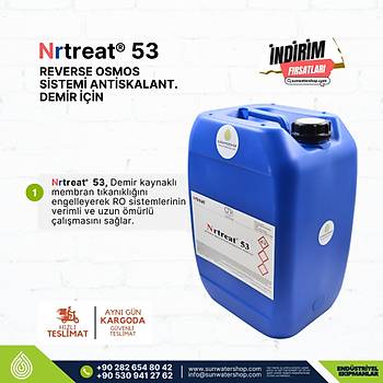 Reverse Osmoz Sistemi Antiskalant ( Demir ��in )