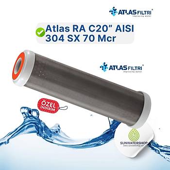 Atlas RA C20 AISI 304 SX 70 Mcr Paslanmaz elik Filtre