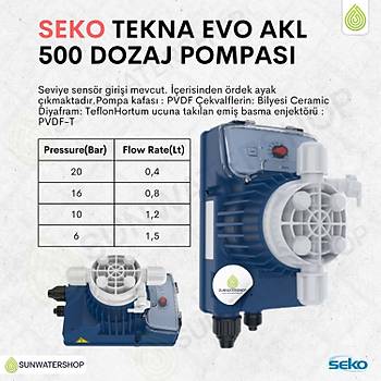 Seko Tekna Evo AKL 500 Dozaj Pompas�