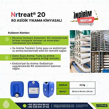 Ro Asidik Y�kama Kimyasal�