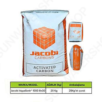 Jacobi AquaSorb 1000 8x30 Granl Aktif Karbon 25 kg