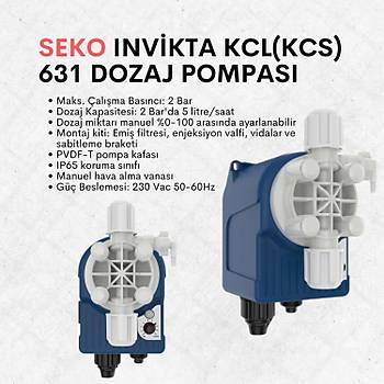 Seko Invikta KCL(KCS) 631 Dozaj Pompas�