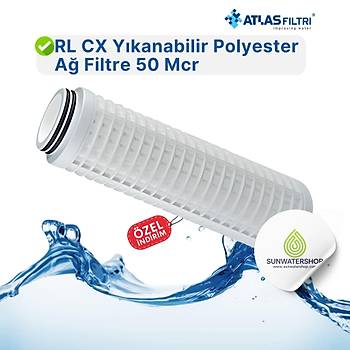 Atlas RL CX Ykanabilir Polyester A Filtre 50 Mcr