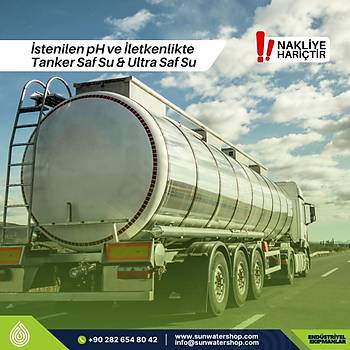 Tanker Saf Su & Ultra Saf Su Dolumu | �stenilen pH ve �letkenlikte Tanker SafSu & Ultra Saf Su Dolumu | �stenilen pH ve �letkenlikte Saf Su & Yumu�ak Su & Filtre Edilmi� Ham Su &  Ultra Saf Su Tanker Dolumu